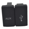Entrada Conector Usb Auxiliar Console City 2015 Original Preto