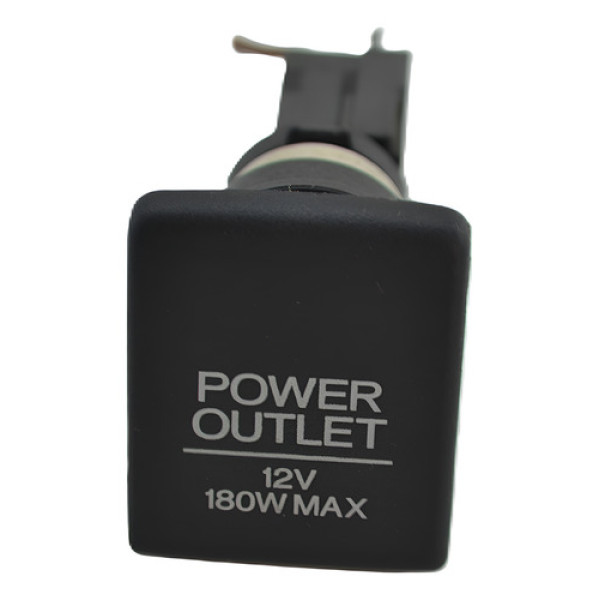 Tomada Energia 12v Console Honda City 2016 Original - Preto