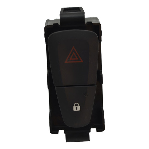 Botão Pisca Alerta Trava Destrava Sandero 2015 Logan Origina - Preto