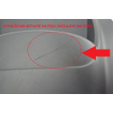 Moldura Superior Visor Radio Painel Ford Fiesta 2013 Origina