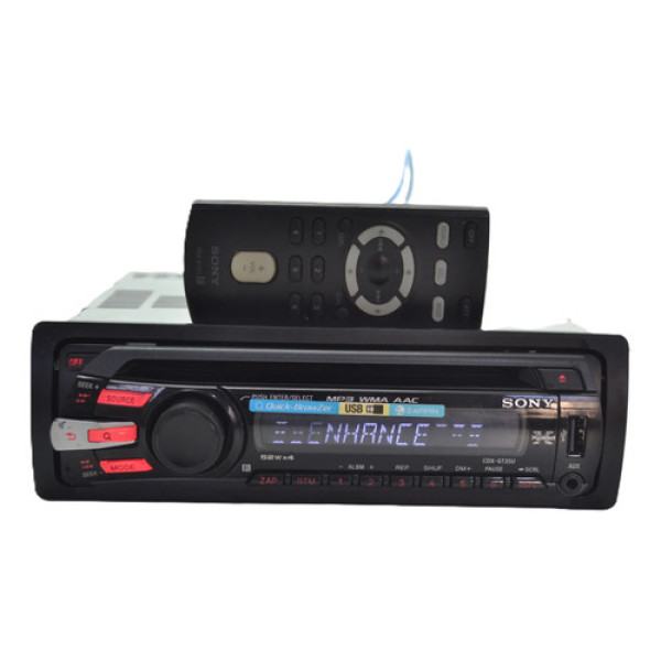 Radio Aparelho Som Original Sony C/controle Cdx-gt35u
