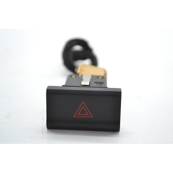 Botão Interruptor Pisca Alerta Volkswagen Gol 2019 Original Preto