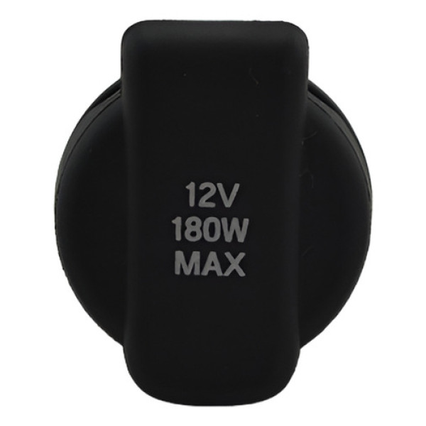 Tomada Energia 12v Honda Hrv Hr-v 2024 Original Preto