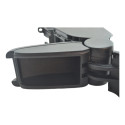 Encosto Apoio Braço Console Tiida 2013 Original Preto