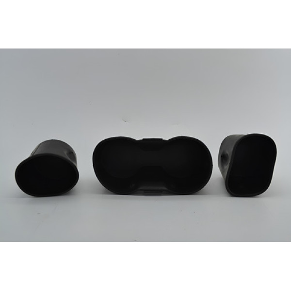 Kit 3 Borracha Acabamento Porta Copos Tracker 2019 Original Preto Kit 3 Borracha Acabamento Porta Copos Tracker 2019 Original Preto