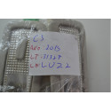 Par Luz Interna Teto Lateral Dianteira Citroen C3 2015 Orig