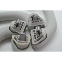 Kit Com 4 Puxador Alça Teto Pqp Vw Jetta 2015 Original