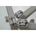 Kit 3 Puxador Alça Teto Pqp Ford Ka 2019 Original Cinza