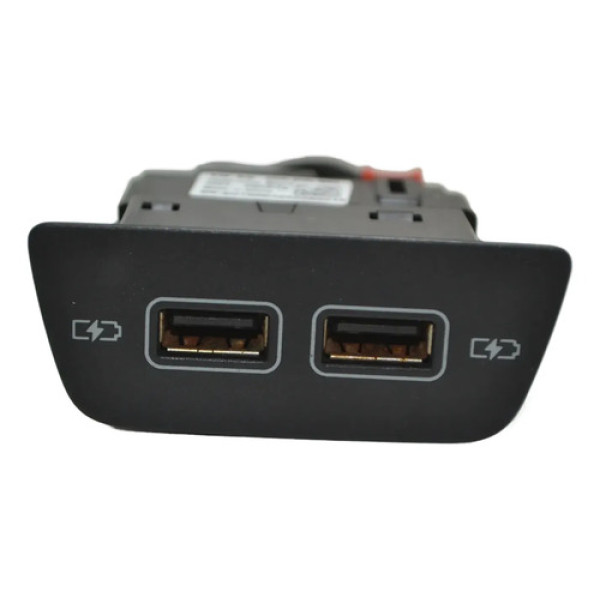 Entrada Dupla Usb Console Volkswagen T-cross 2020 Original