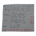Luz Interna Teto Central Traseira Ranger 2015 Original