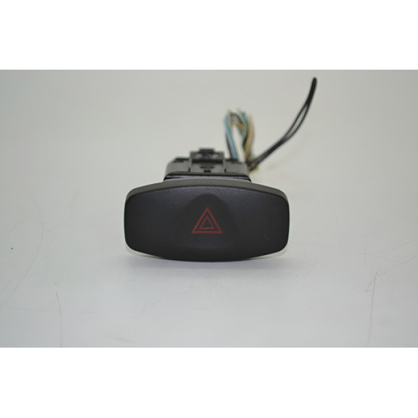 Botão Interruptor Pisca Alerta Painel Renault Logan Original - Original