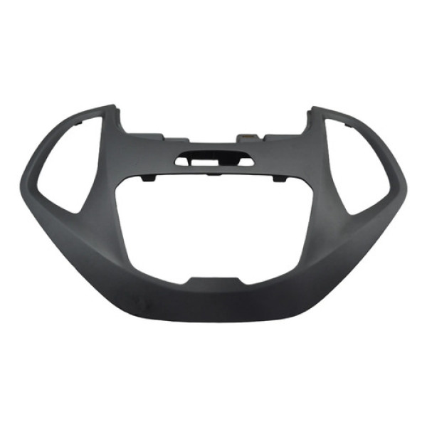 Moldura Acabamento Radio Painel Central Ka 2015 Origina Prateado