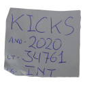 Botão Comando Off Estabilidade Painel Kicks 2020 Original Preto