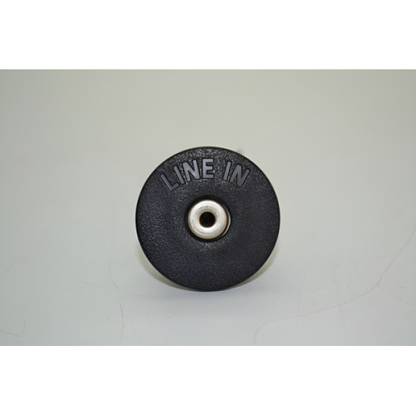 Entrada Line In Auxiliar Ford Fusion 2008 Original  Preto