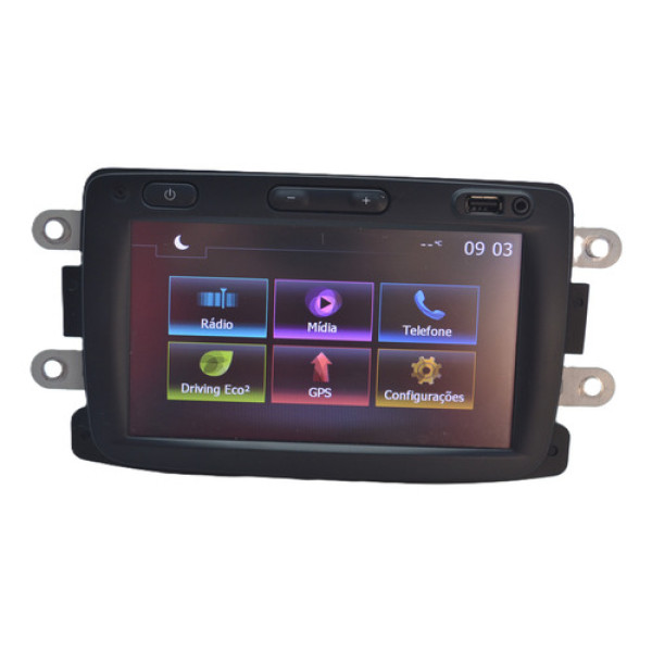 Radio Som Multimidia Painel Renault Logan 2019 Sandero Orig