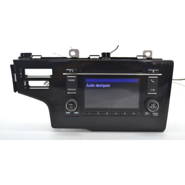 Radio Multimidia Painel Honda New Fit 2015 Original