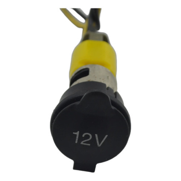Tomada Energia 12v Console Ka 2020 Original Preto