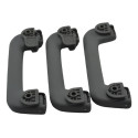 Kit Com 3 Puxador Alça Teto Pqp Chery Tiggo 8 2023 Original Cinza-escuro