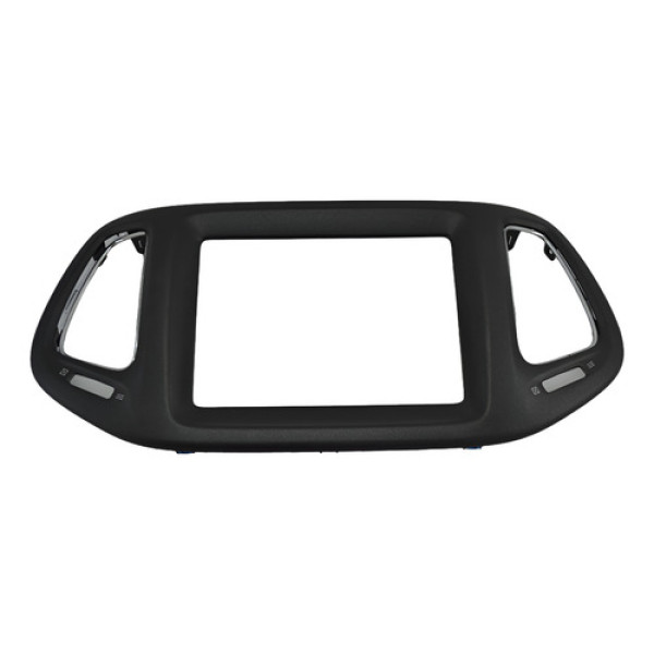 Moldura Central Multimidia Painel Compass 2018 Original Preto