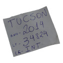 Kit 3 Botão Falso Cego Painel Tucson 2016 Original Preto