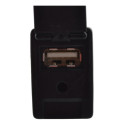 Entrada Conector Usb Auxiliar Painel Yaris 2020 Origina Preto