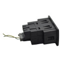 Entrada Conector Usb Painel Ranger 2020 Original Preto