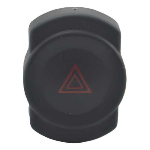 Botão Pisca Alerta Painel Renault Sandero 07 A 13 Original - Preto