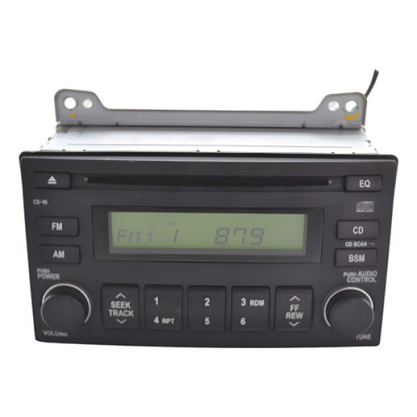 Radio Som Aparelho Painel Kia Carnival 2008 Original Preto