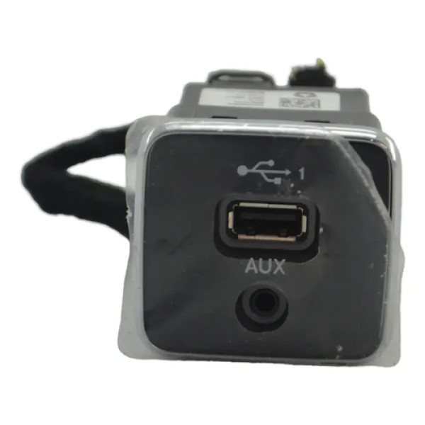 Entrada Conector Usb Auxiliar Cronos Argo 2017-2025 Original Preto