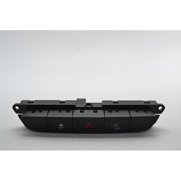 Botão Pisca Alerta Off Tração Fiat Toro 2015 Original - Preto