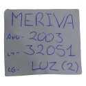 Luz Interna Porta Luvas Objeto Meriva 2003 Original