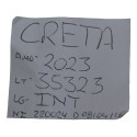 Entrada Conector Usb Tomada 12v Creta 2023 Origina Preto