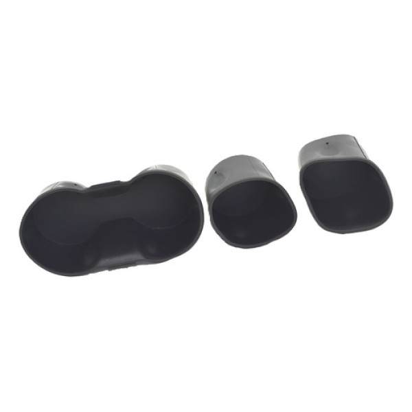 Kit 3 Borracha Interna Porta Copos Gm Tracker 2015 Original Preto Kit 3 Borracha Interna Porta Copos Gm Tracker 2015 Original Preto