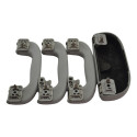 Kit 3 Puxador Alça Teto Pqp Porta Oculos Vectra 2006 Origina Cinza