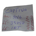 Botão Comando Estabilidade Informações Captiva 2016 Original Preto