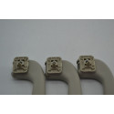 Kit 3 Puxador Alça Teto Pqp Gm Meriva 2002 A 2012 Original