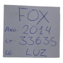Luz Cortesia Interna Teto Fox 2014 Spacefox Original