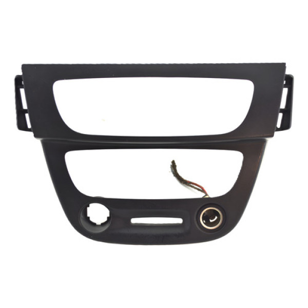 Moldura Radio Comando Ar Painel Central Fluence 2014 Origina - Preto