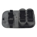 Moldura Botão Cego Falso Painel Kangoo 2015 Original Preto