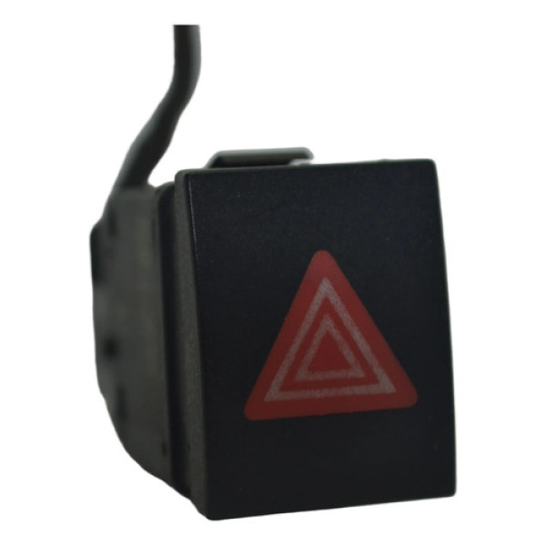 Botão Interruptor Pisca Alerta Painel Vw Polo 2008 Original Preto