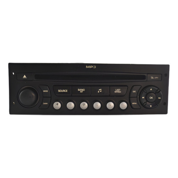 Radio Aparelho Som Painel Citroen C4 2009 Original