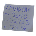 Quebra Sol Lado Esquerdo Motorista Vw Amarok 2018 Original