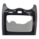Moldura Radio Central Painel Sandero 2012 Original Preto