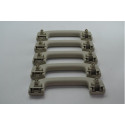 Kit 5 Puxador Alça Teto Pqp Nissan Grand Livina 2011 Origina