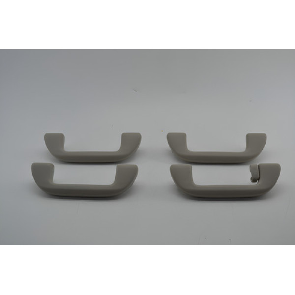 Kit 4 Puxador Alça Teto Pqp Honda City 2022 2023 Original Cinza