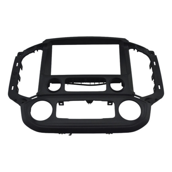 Moldura Multimidia Central S10 2020 Trailblazer Original Preto