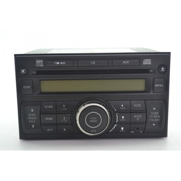 Radio Aparelho Som Cd Am Fm Auxiliar Nissan Tiida Original