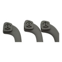 Kit 3 Puxador Alça Pqp Teto Peugeot 2008 2012 Original