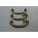 Kit 3 Puxador Alça Teto Pqp Volkswagen Jetta 2013 Original