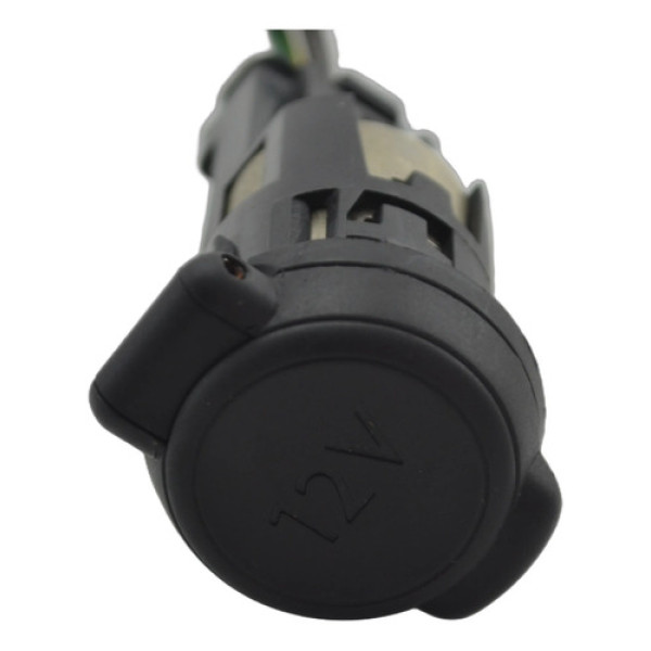 Tomada Energia 12v Console C3 Picasso 2015 Original Preto